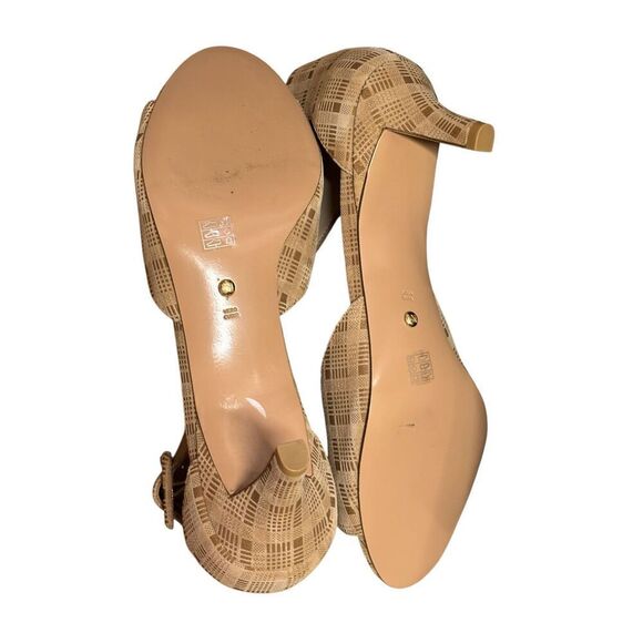 Pelle Moda Berlin Ankle Strap Sandal in Latte NWB Size 11 - Picture 11 of 14